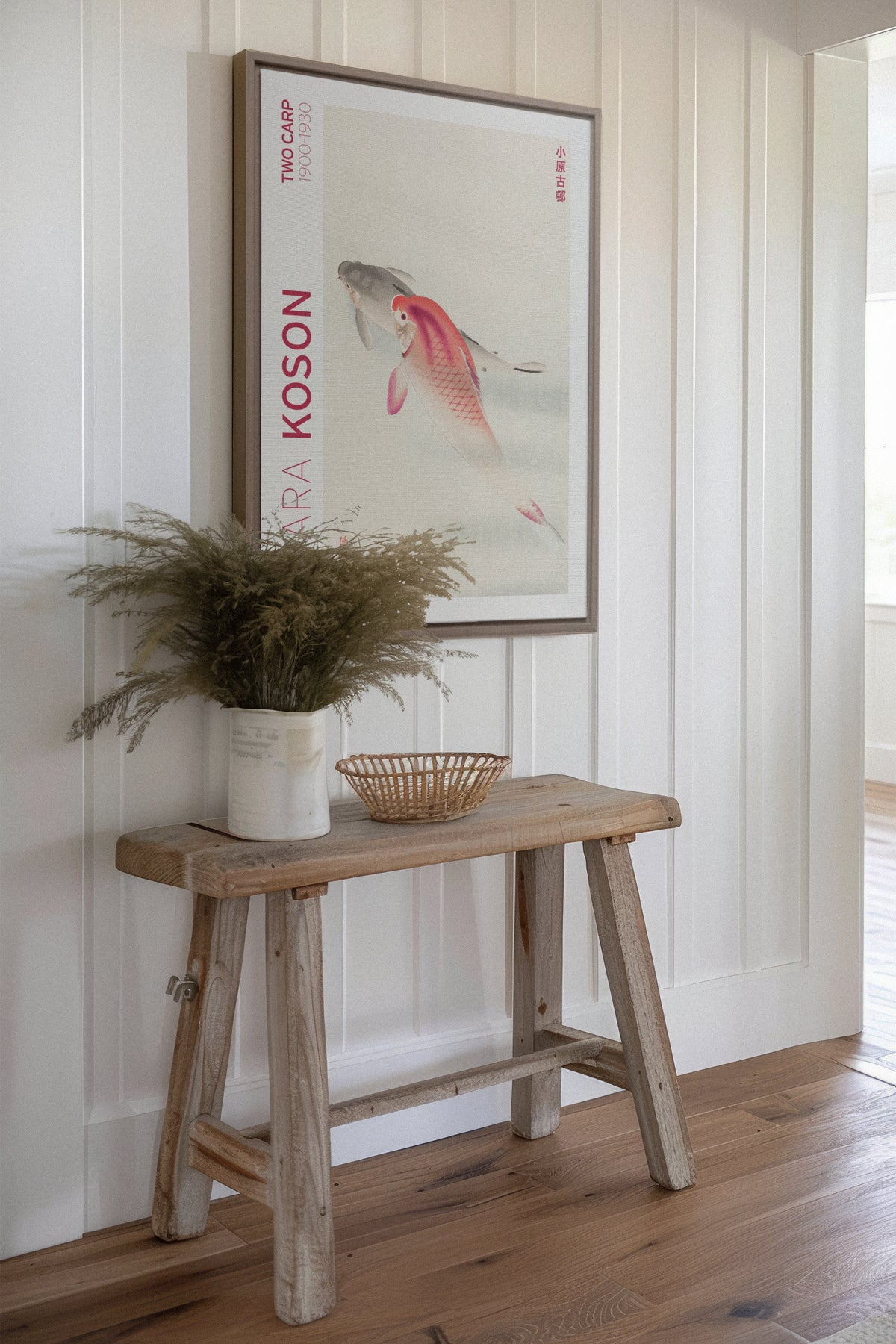 TWO CARP, Oeuvre sur toile étirée