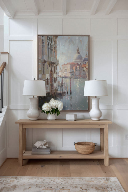 VENICE IN HUES, Oeuvre sur toile étirée