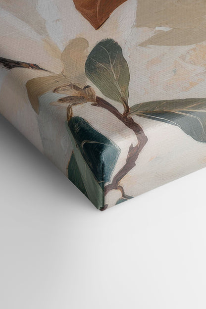 MAGNOLIA BLOOMS, Oeuvre sur toile étirée