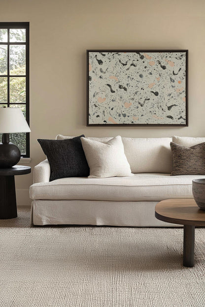 ABSTRACT SPARKS, Oeuvre sur toile étirée