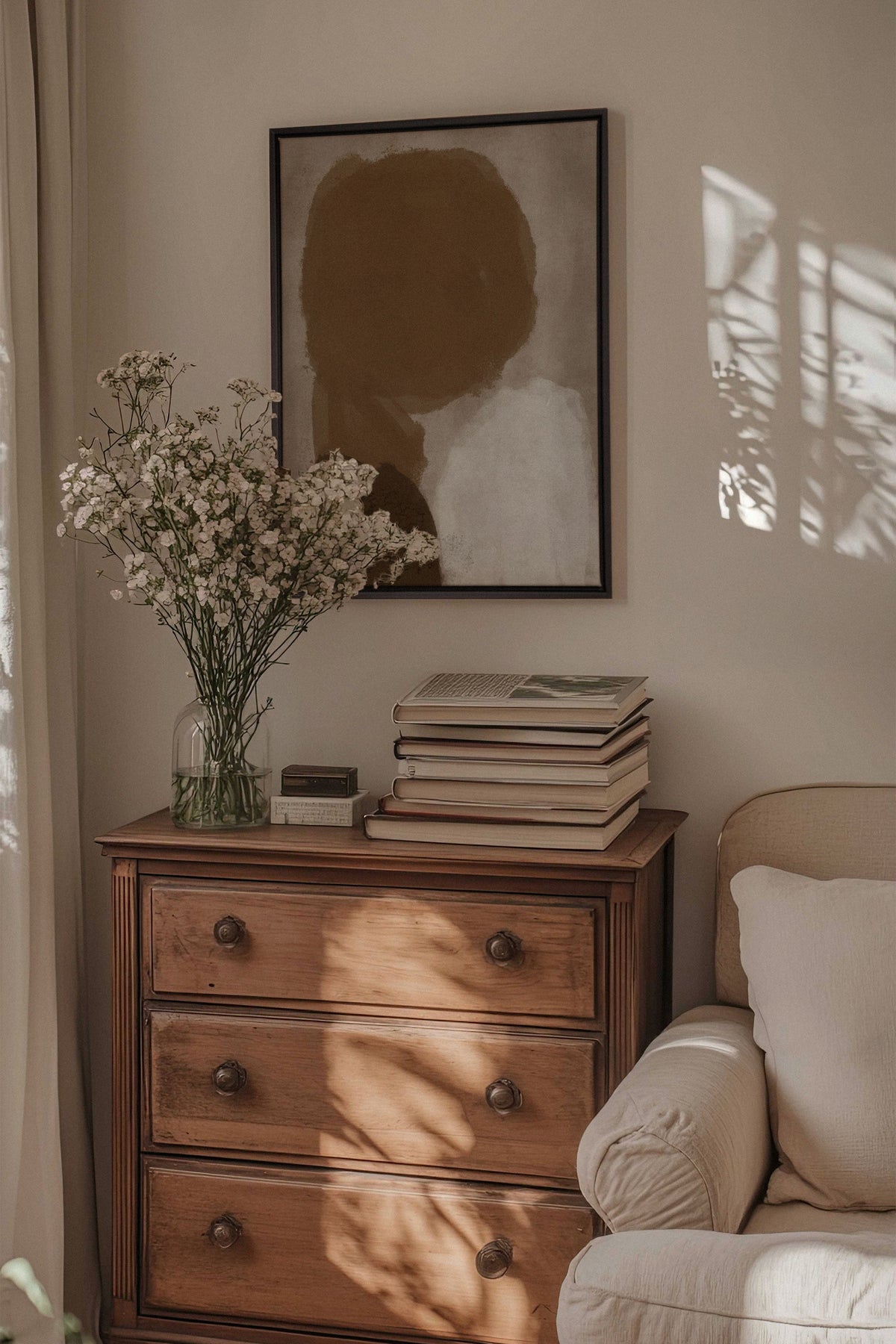SOUFFLE TERREUX, Oeuvre sur toile étirée