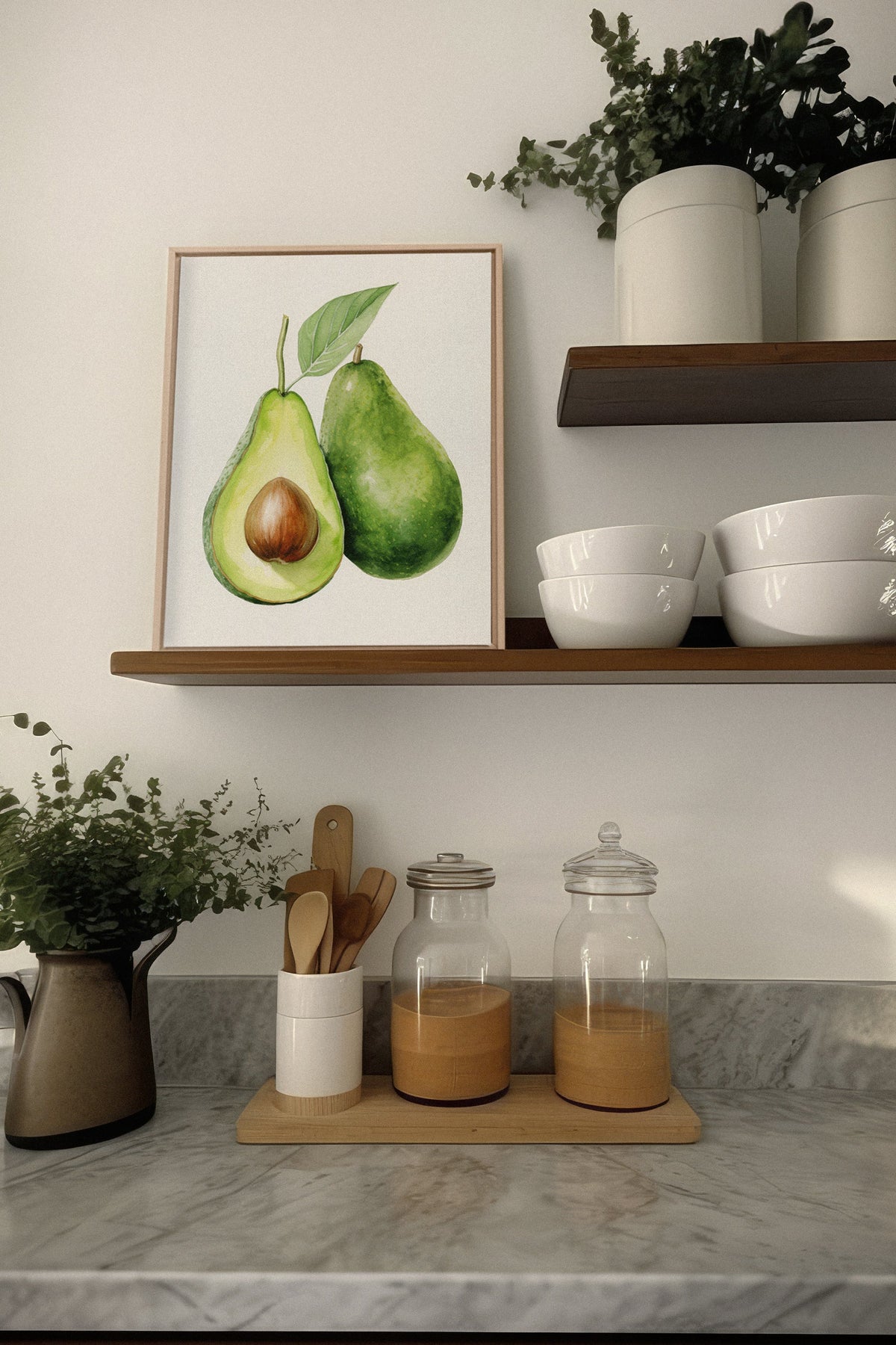 AVOCADO, Oeuvre sur toile étirée