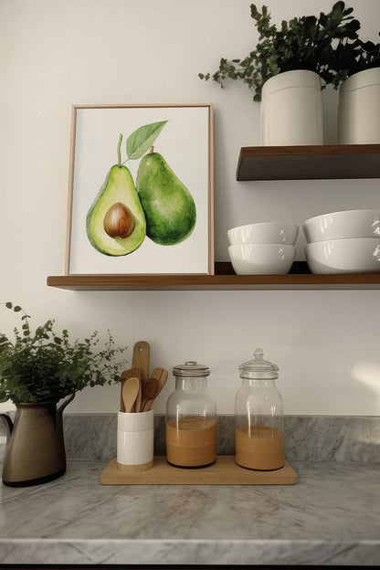 AVOCADO, Oeuvre sur toile étirée