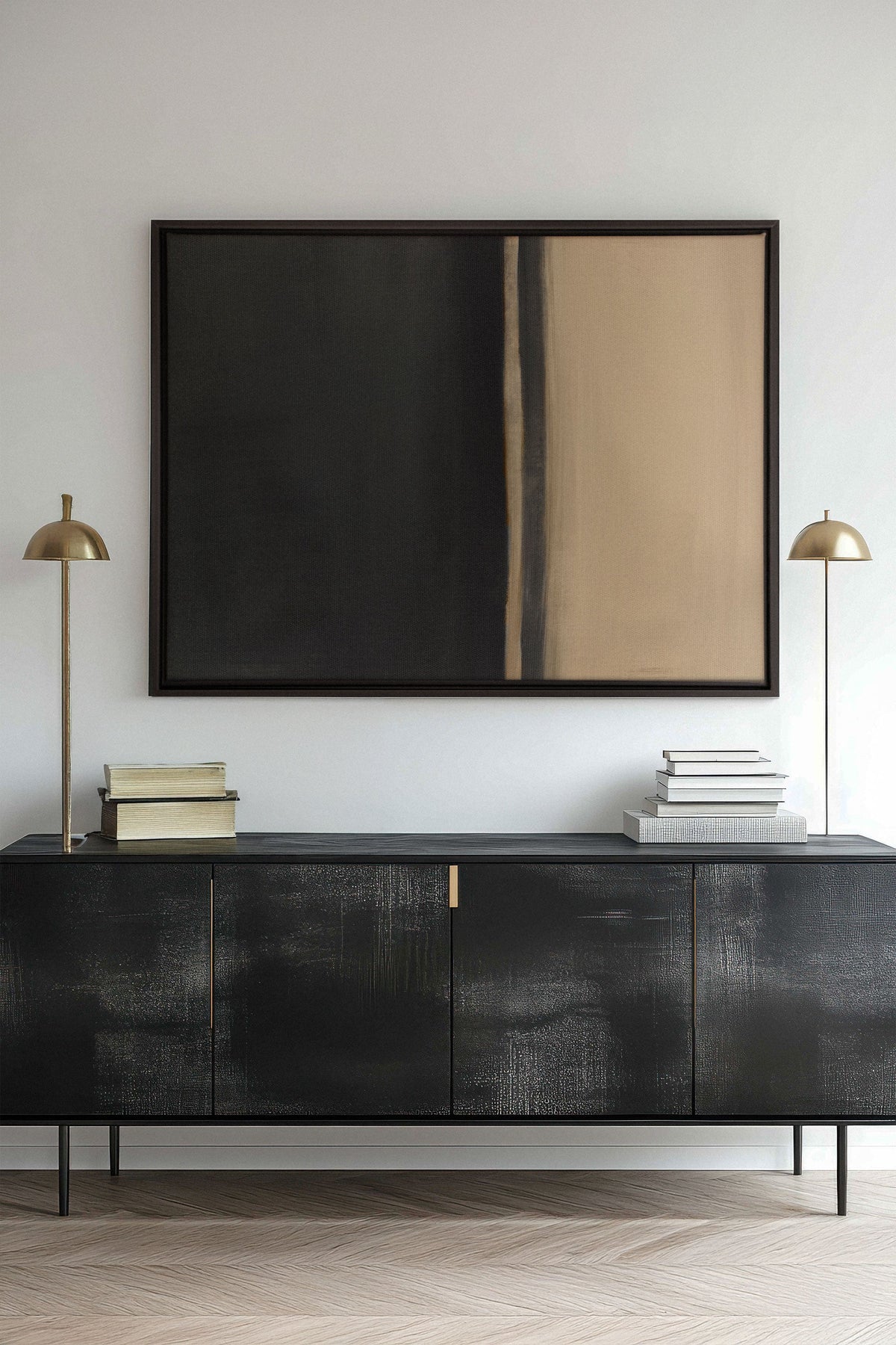 SHIFTING SANDS, Oeuvre sur toile étirée