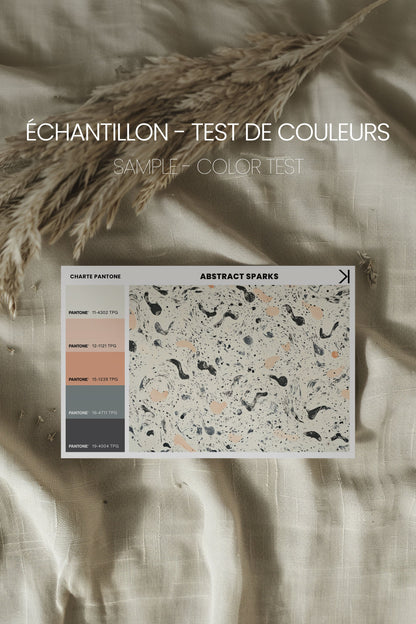 ABSTRACT SPARKS, Oeuvre sur toile étirée