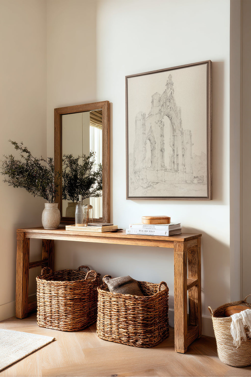 SACRED REMAINS, Oeuvre sur toile étirée