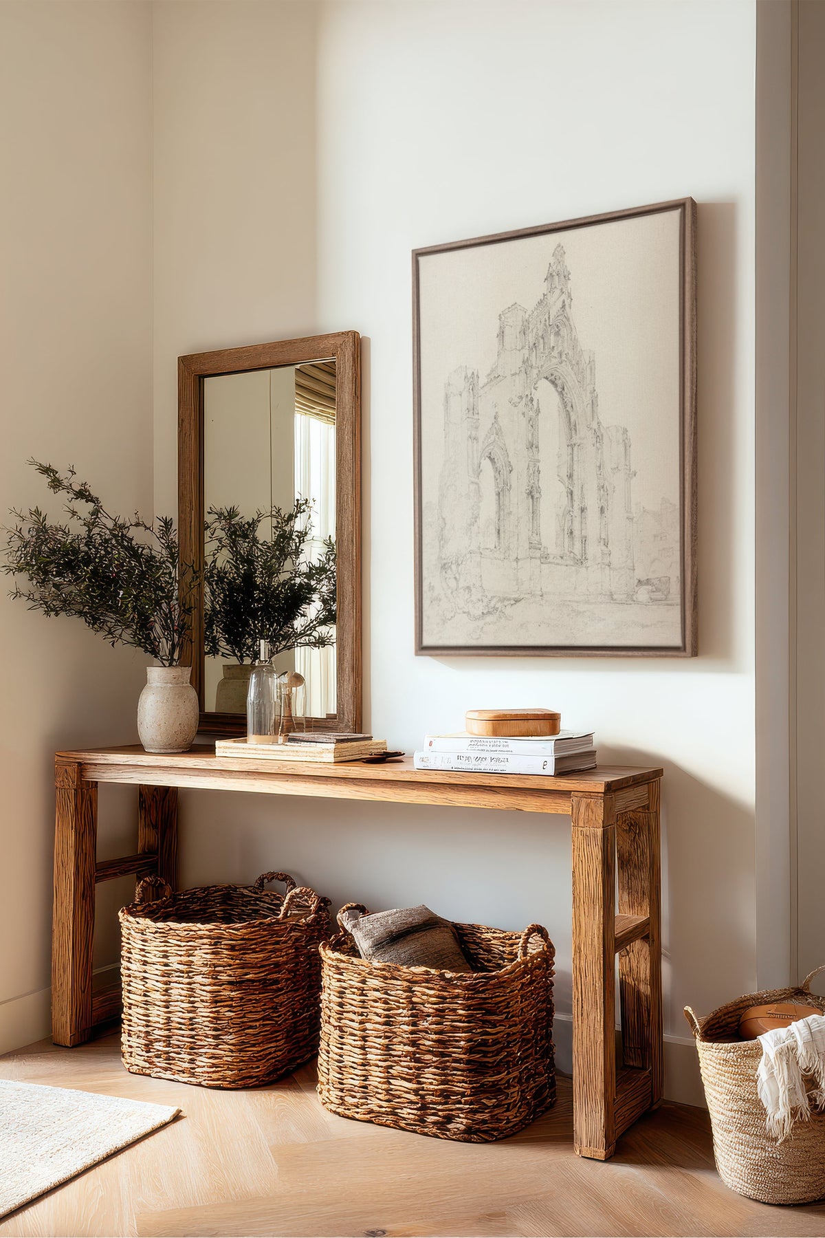 SACRED REMAINS, Oeuvre sur toile étirée