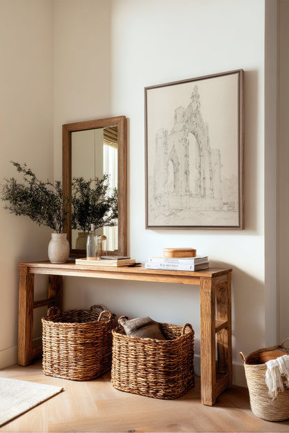 SACRED REMAINS, Oeuvre sur toile étirée
