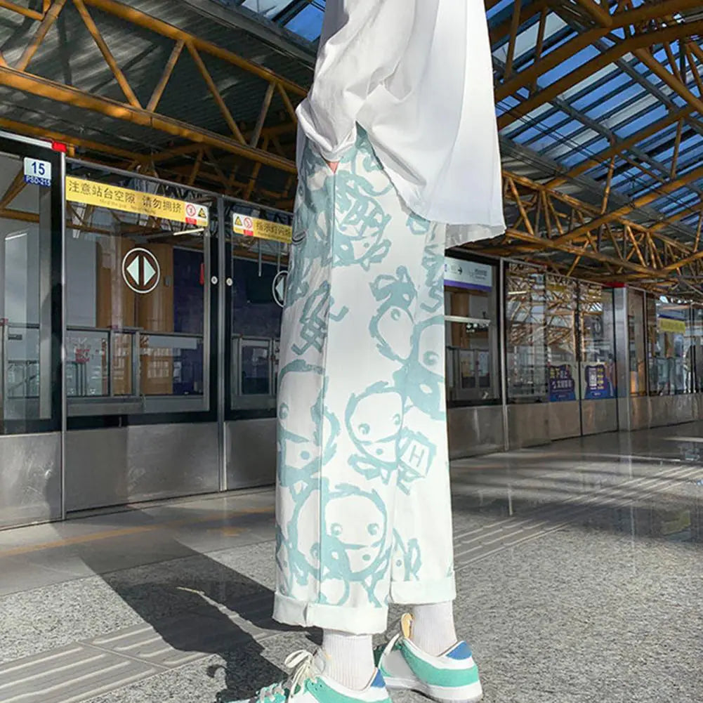 Comfortable High Waist Loose Women's Casual Pants