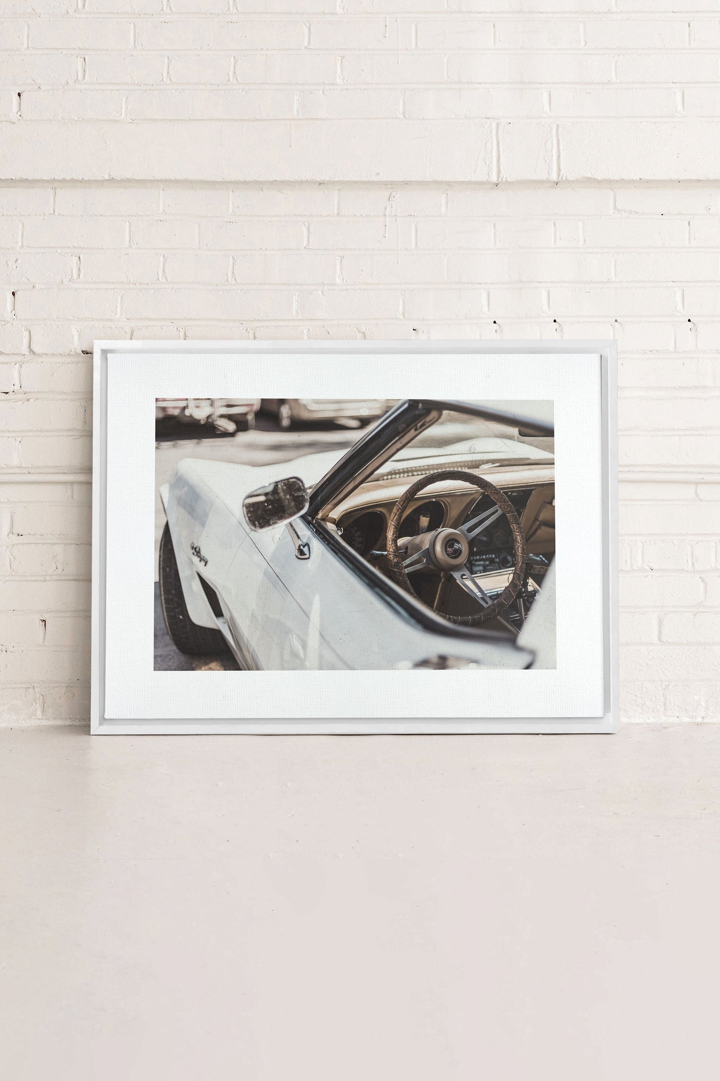 LUXURY RIDE, Oeuvre sur toile étirée