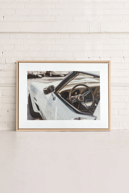 LUXURY RIDE, Oeuvre sur toile étirée