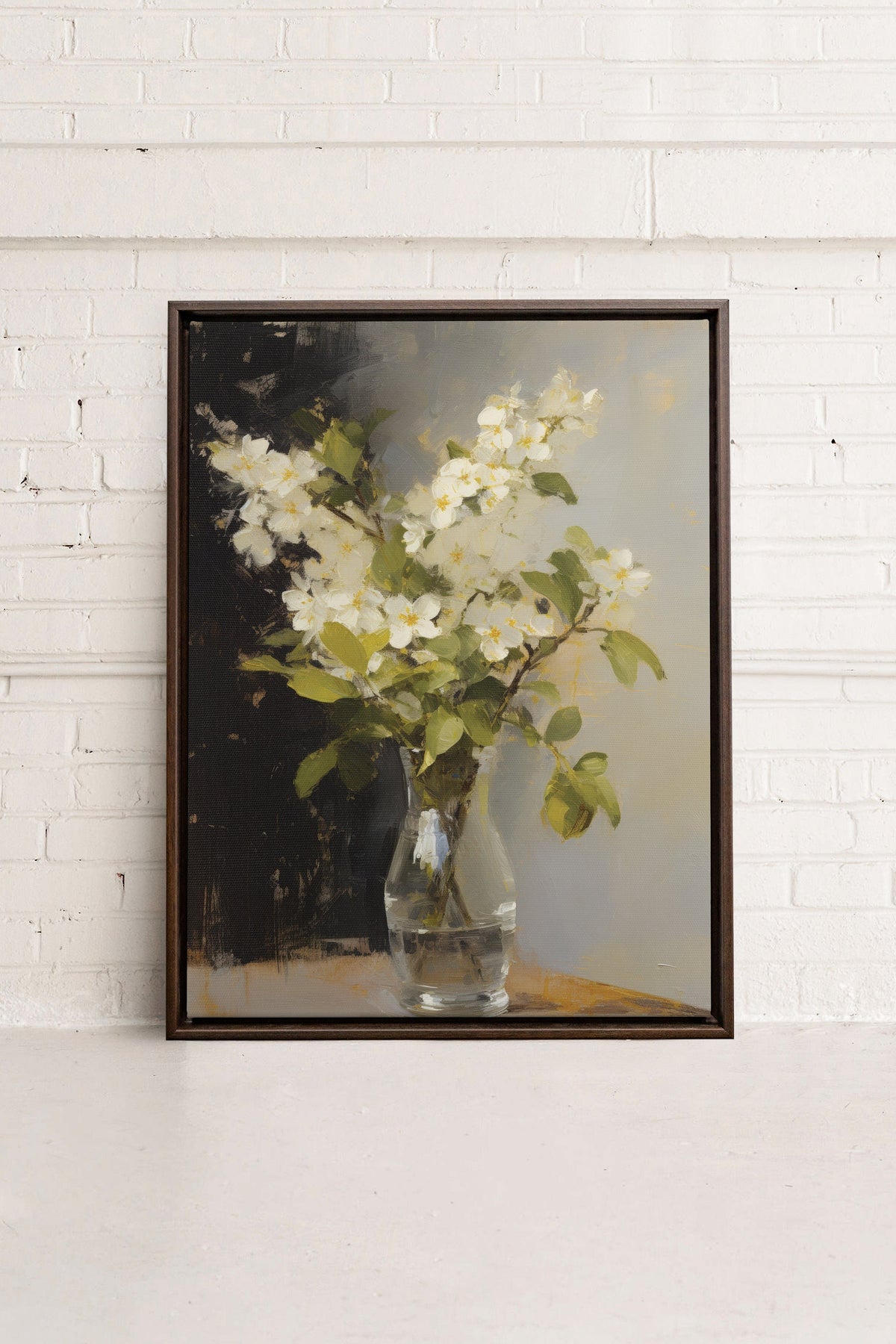 ANTIQUE VASE, Oeuvre sur toile étiré