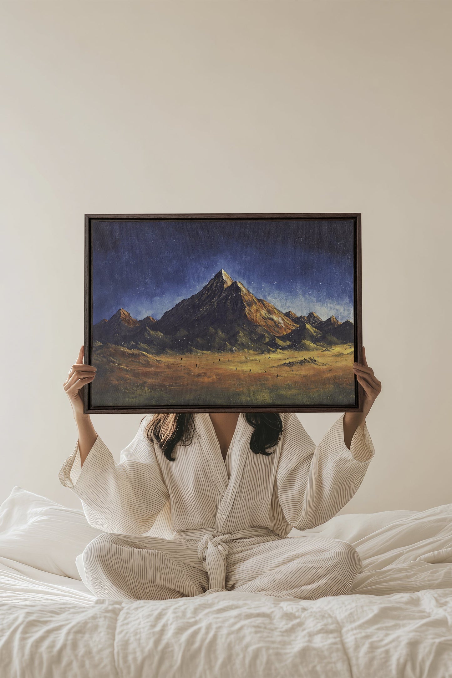 STARLIT HEIGHTS, Oeuvre sur toile étirée