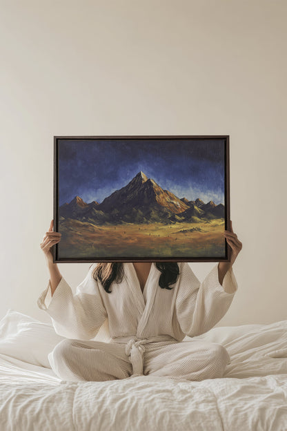 STARLIT HEIGHTS, Oeuvre sur toile étirée