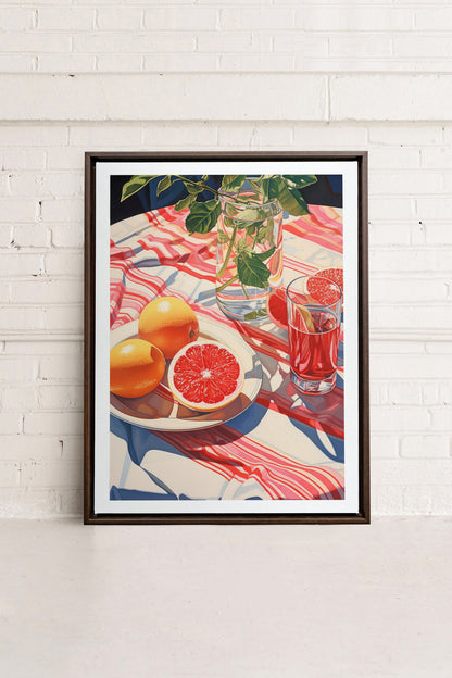 PICNIC HAVEN, Oeuvre sur toile étirée