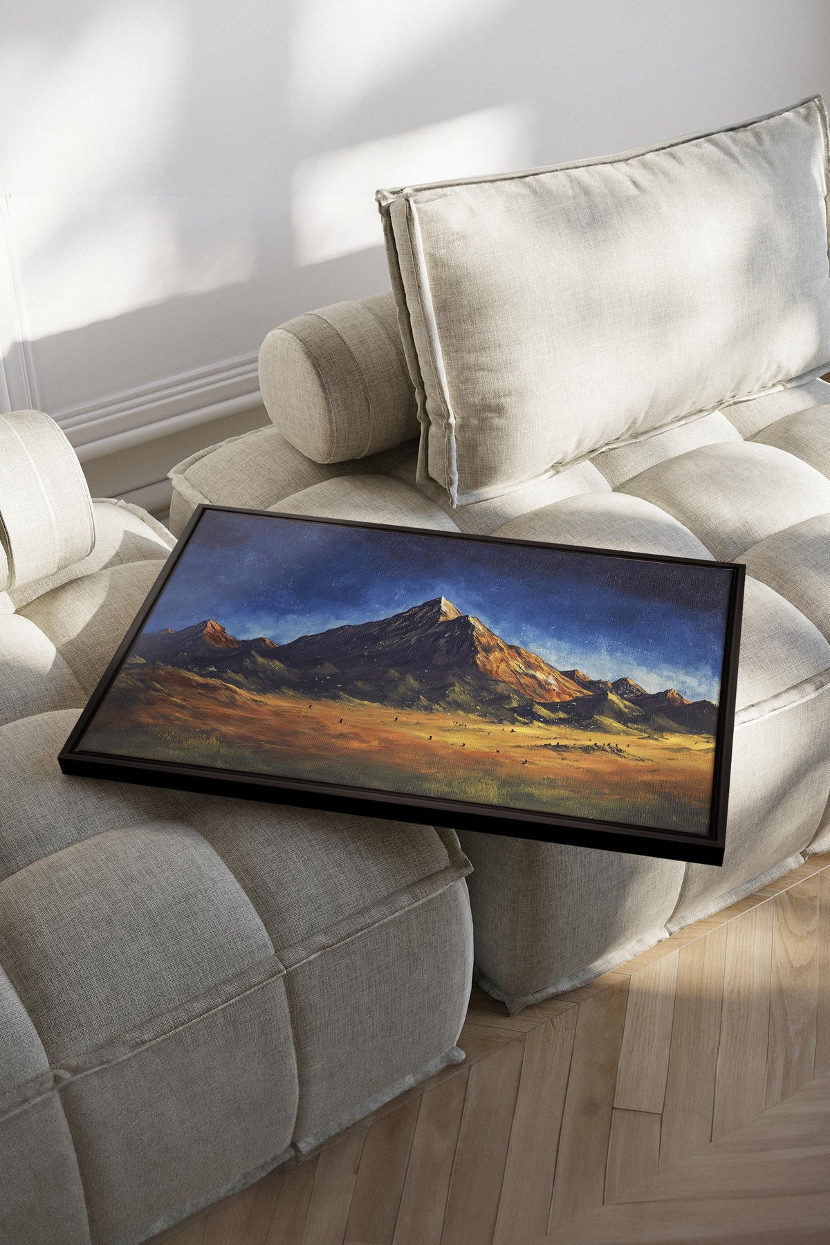 STARLIT HEIGHTS, Oeuvre sur toile étirée