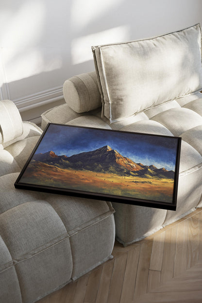 STARLIT HEIGHTS, Oeuvre sur toile étirée