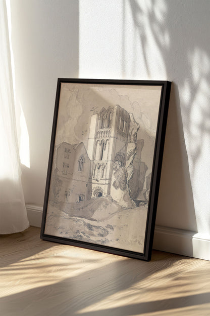 TOWER OF SILENCE, Oeuvre sur toile étirée