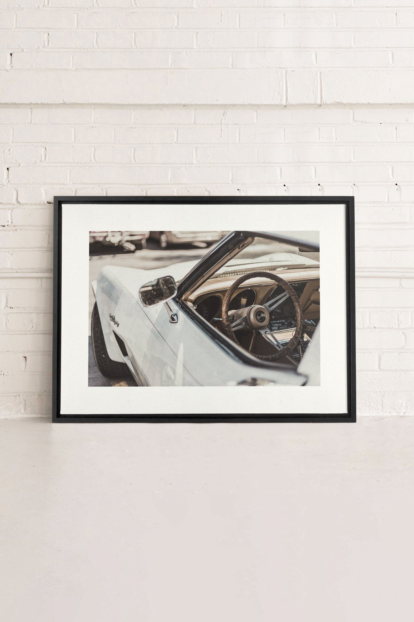 LUXURY RIDE, Oeuvre sur toile étirée