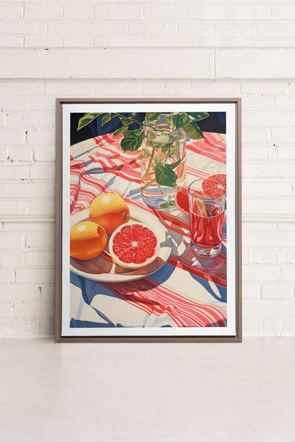 PICNIC HAVEN, Oeuvre sur toile étirée