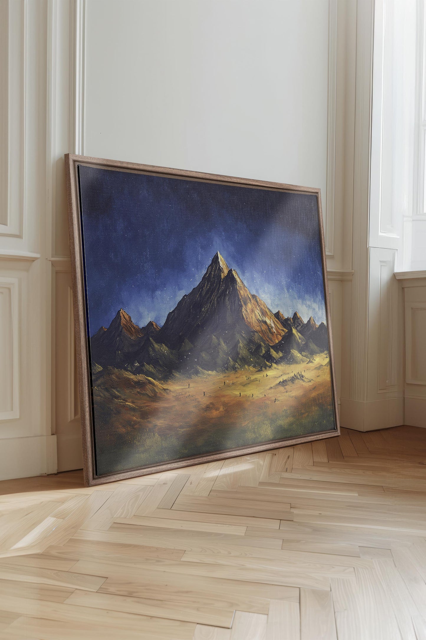 STARLIT HEIGHTS, Oeuvre sur toile étirée