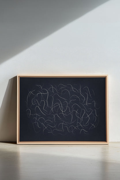 Shadow, Oeuvre sur toile étirée