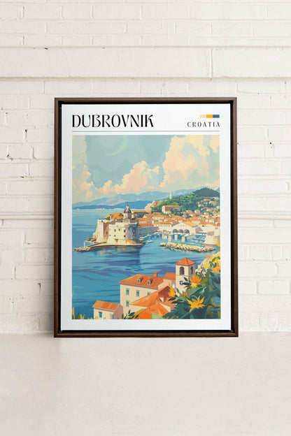 Dubrovnik, Oeuvre sur toile étirée