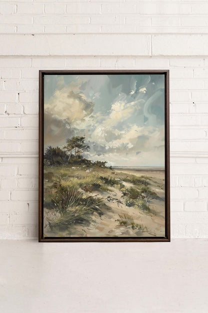LUSH LITTORAL, Oeuvre sur toile étirée