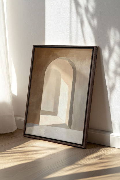 GOLDEN ARCH, Oeuvre sur toile étirée