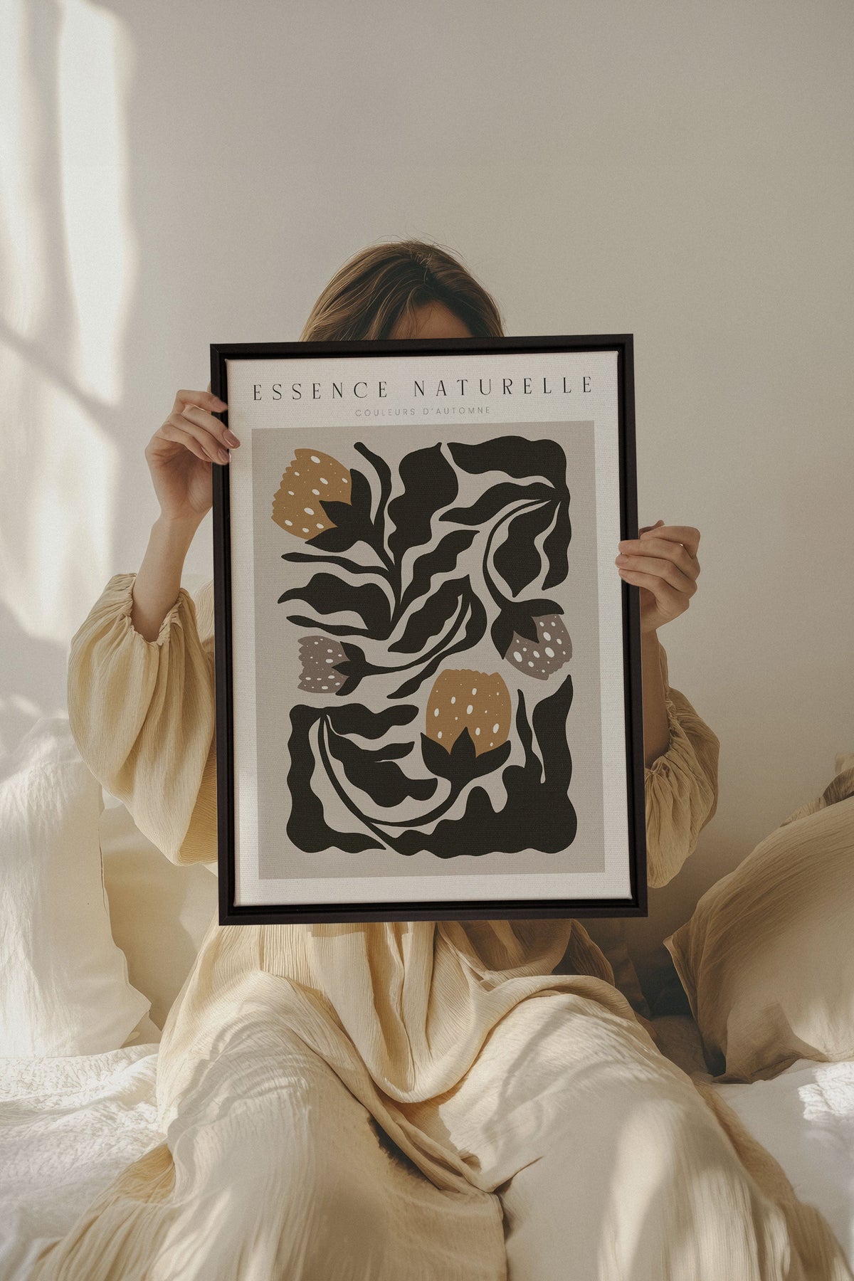 ESSENCE NATURELLE, Oeuvre sur toile étirée