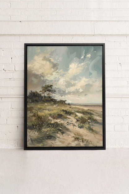LUSH LITTORAL, Oeuvre sur toile étirée