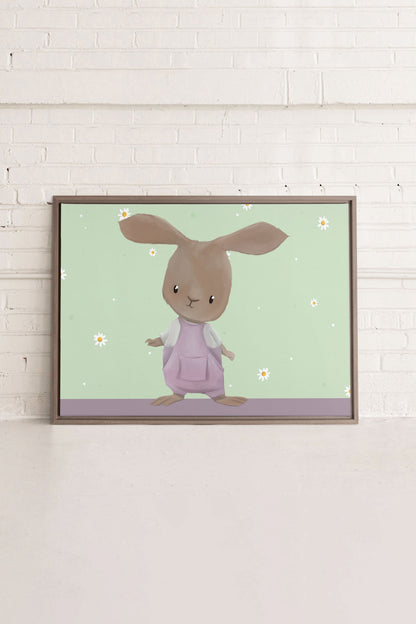 LAPIN, Oeuvre sur toile étirée