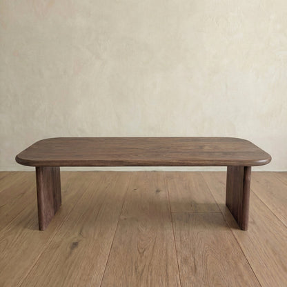 60 inch coffee table in walnut