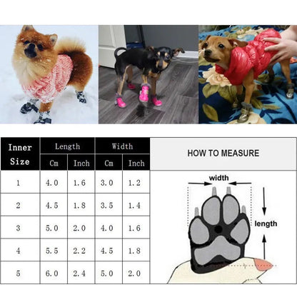 Dog Boots | Waterproof Dog Paw Boots