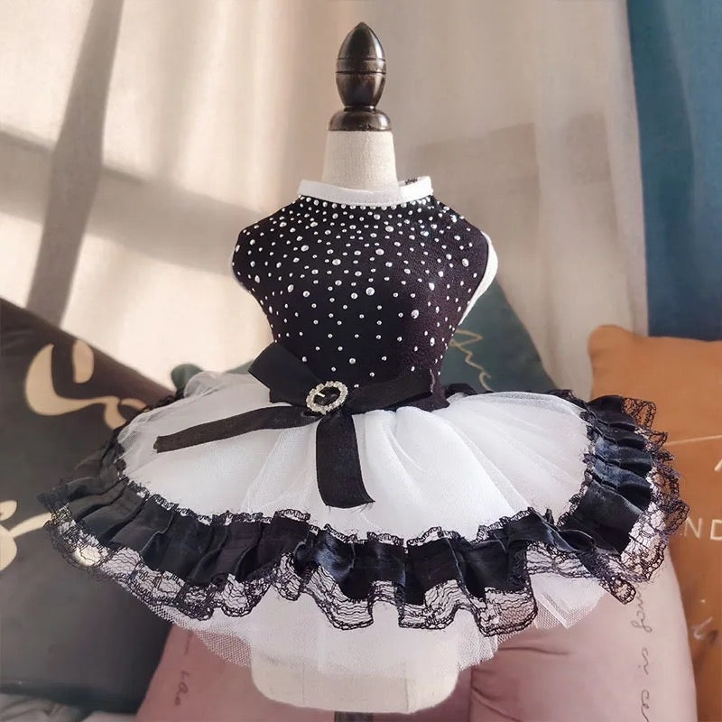 Sweetheart Dog Dress – Luxury Tutu Outfit for Dogs