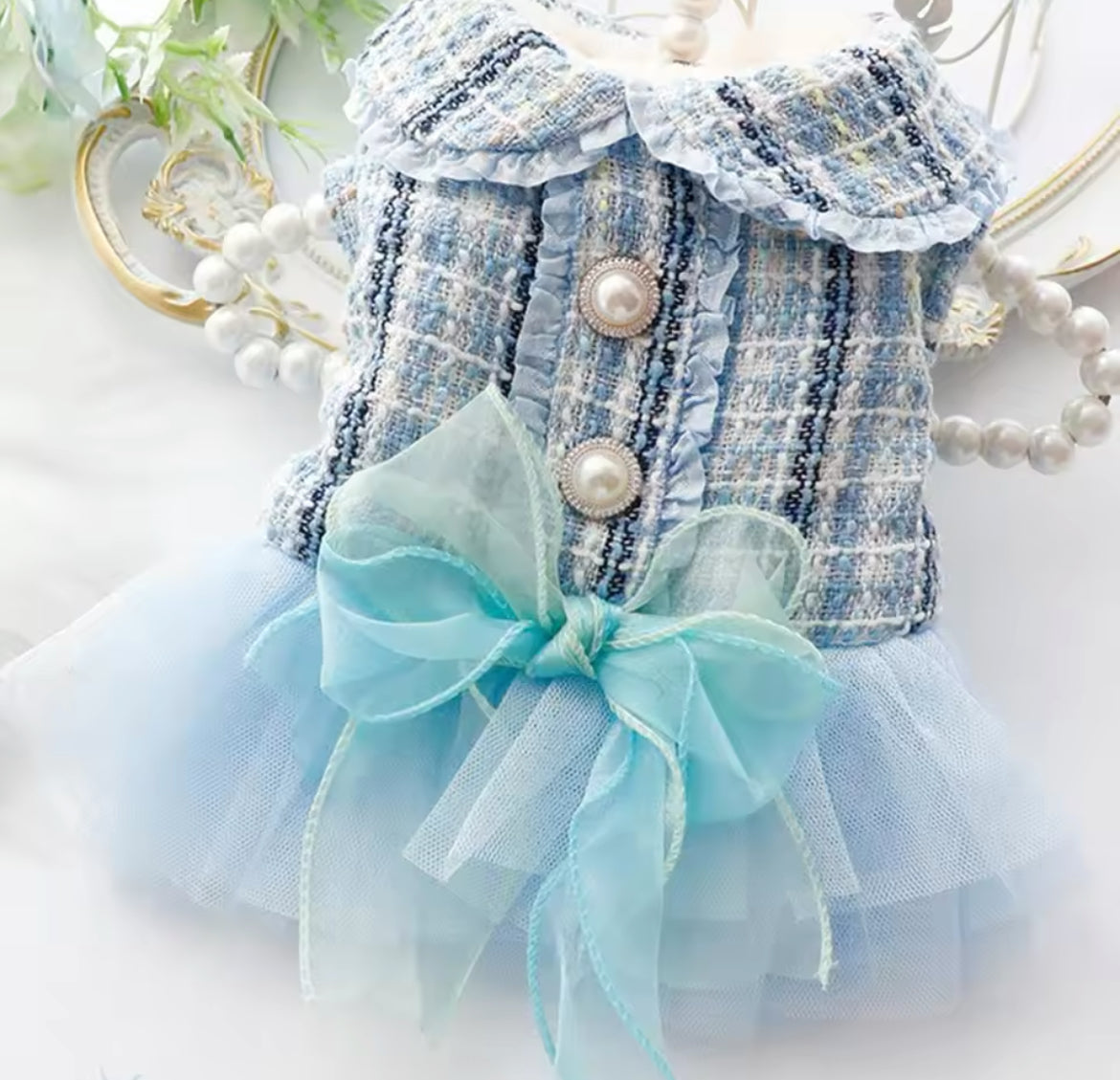 Barbara Dog Dress | Plaid Style Dog Outfit