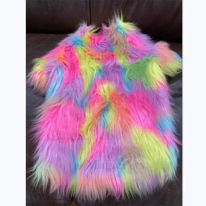 Unicorn Dog Sweater – Luxury Faux Fur Knit Outfit for Dogs