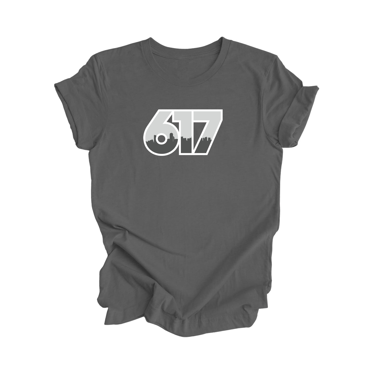 617 Boston Massachusetts USA Area Code City Skyline Gift - Unisex T-Shirt - Inspired X