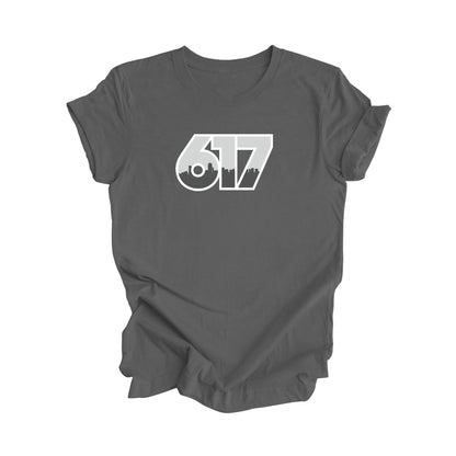 617 Boston Massachusetts USA Area Code City Skyline Gift - Unisex T-Shirt - Inspired X