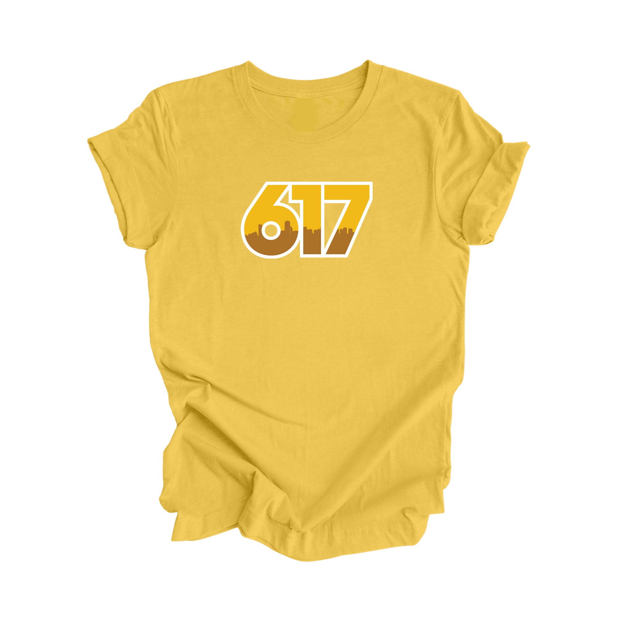 617 Boston Massachusetts USA Area Code City Skyline Gift - Unisex T-Shirt - Inspired X