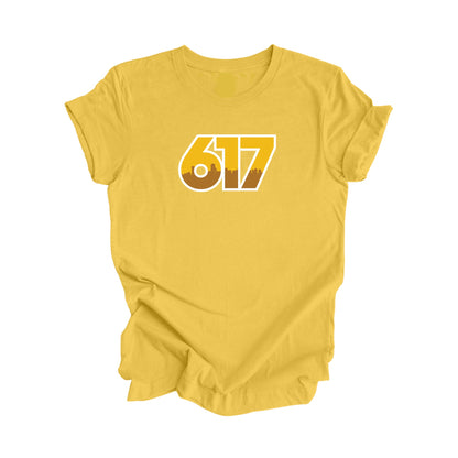 617 Boston Massachusetts USA Area Code City Skyline Gift - Unisex T-Shirt - Inspired X