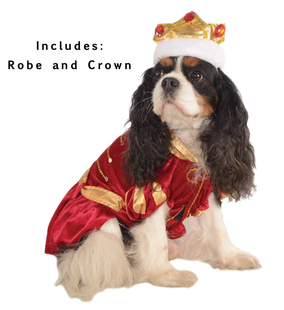 Rubies Costume Co Halloween Classics Collection Pet Costume, Medium, Red King