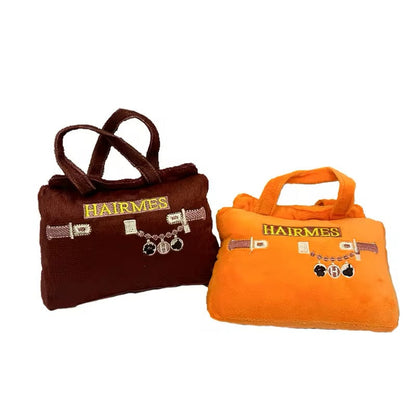 Hairmes Dog Bag Toy | Plush Dog Toy