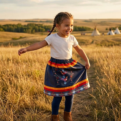 Infants Humming Bird Ribbon Skirt