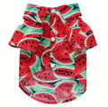 Watermelon Dog T-Shirt | Graphic Dog Shirt