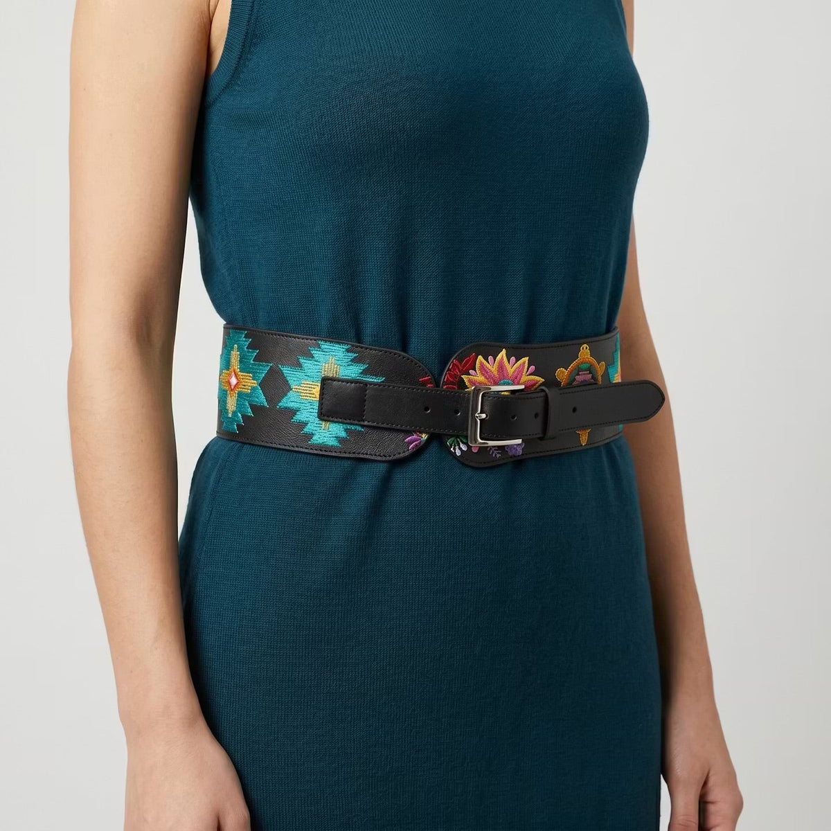 Heritage Leather Regalia Belt (Turtle)