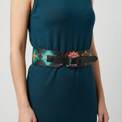 Heritage Leather Regalia Belt (Turtle)