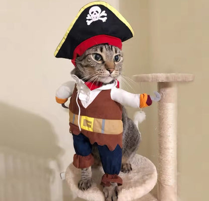 Pirate Halloween Dog Costume – Spooky Adventure Outfit for Dogs
