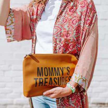 MOMMY'S TREASURES LEATHER LOOK BROWN