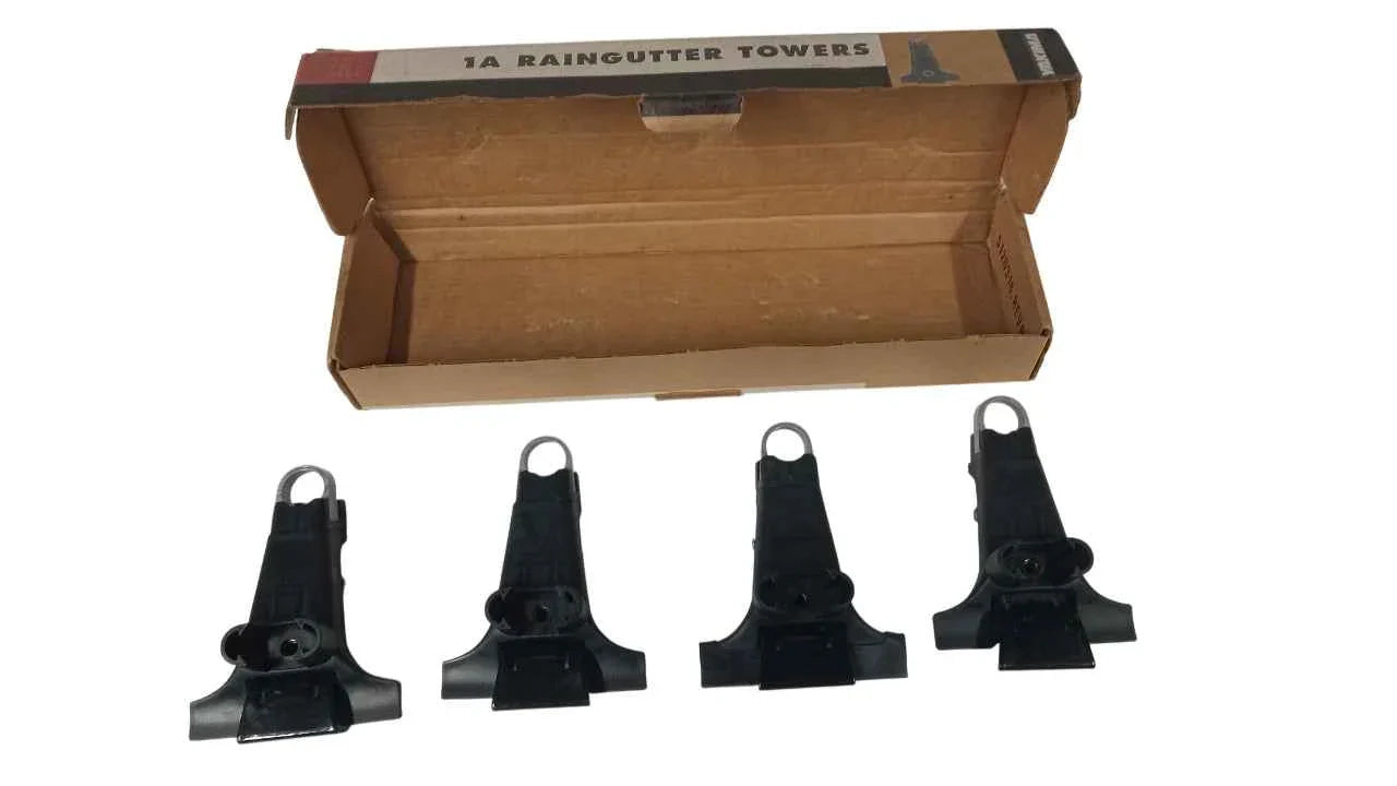 Yakima 1A Raingutter Towers (NEW (OPEN BOX) - 4 TOWER COMPONENTS ONLY - NO HARDWEAR)